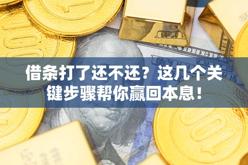 北京借条打了还不还？这几个关键步骤帮你赢回本息！
