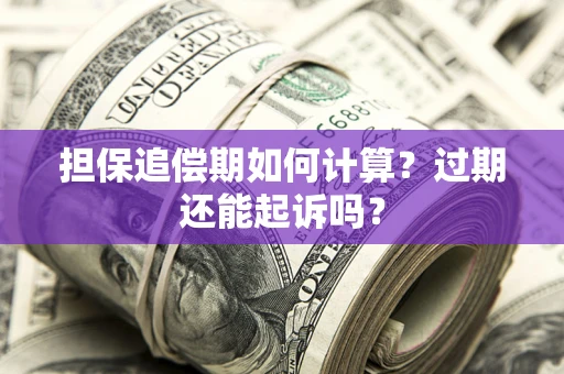 北京担保追偿期如何计算？过期还能起诉吗？