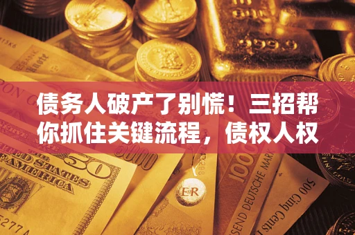北京债务人破产了别慌！三招帮你抓住关键流程，债权人权益不再缩水