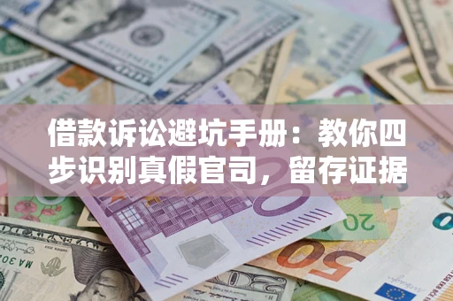 北京借款诉讼避坑手册：教你四步识别真假官司，留存证据不踩雷